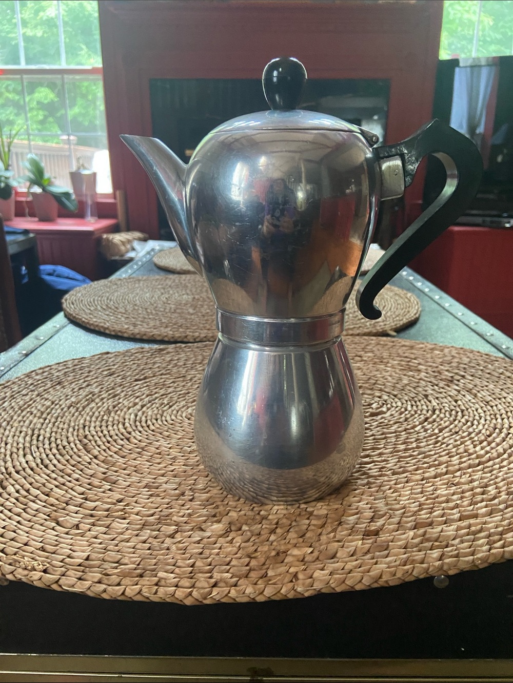 Stainless Steel Espresso Percolator - Picture 2 of 3
